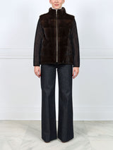 The Convert Mink Fur Puffer Jacket