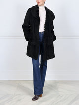 The Rebecca Knitted Fur Coat