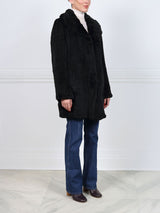 The Rebecca Knitted Fur Coat