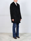 The Rebecca Knitted Fur Coat