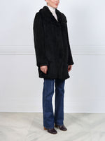 The Rebecca Knitted Fur Coat