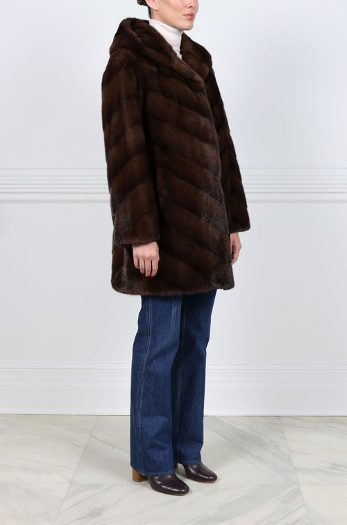 The Flynn Mink Fur Coat