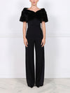 The Layne Dyed Mink Fur Stole