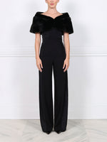 The Layne Dyed Mink Fur Stole