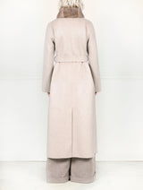 The Daniella Cashmere Coat in Beige