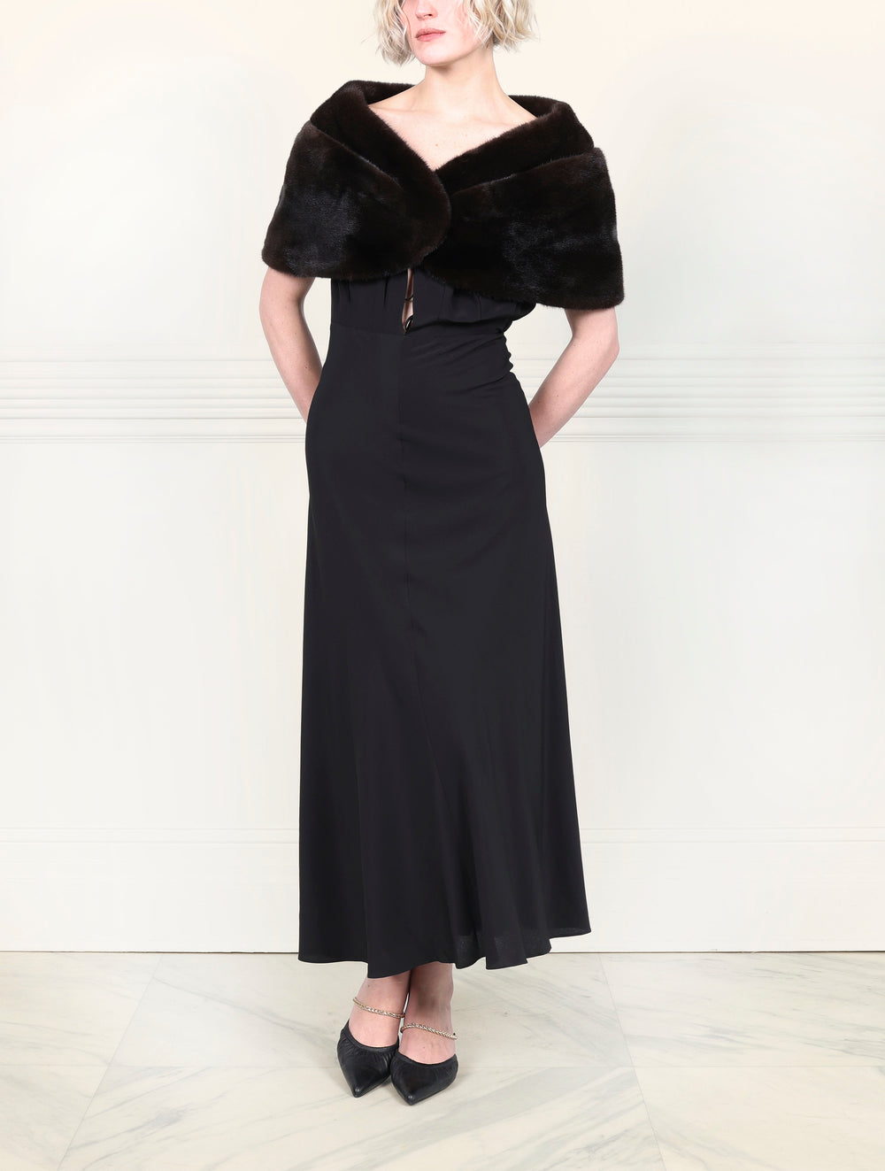 The Layne Mink Fur Stole
