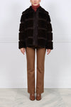 The Lodge  Mink Fur & Suede Jacket