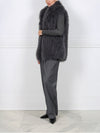 The Nina Curly Shearling Vest