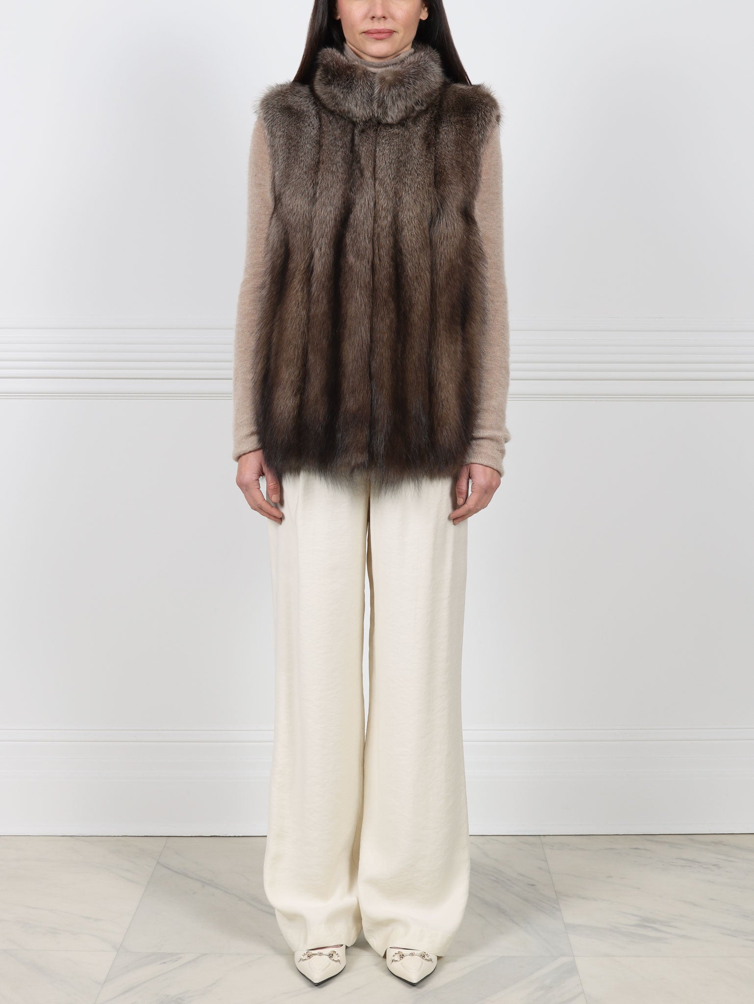 Fisher Fur Vest
