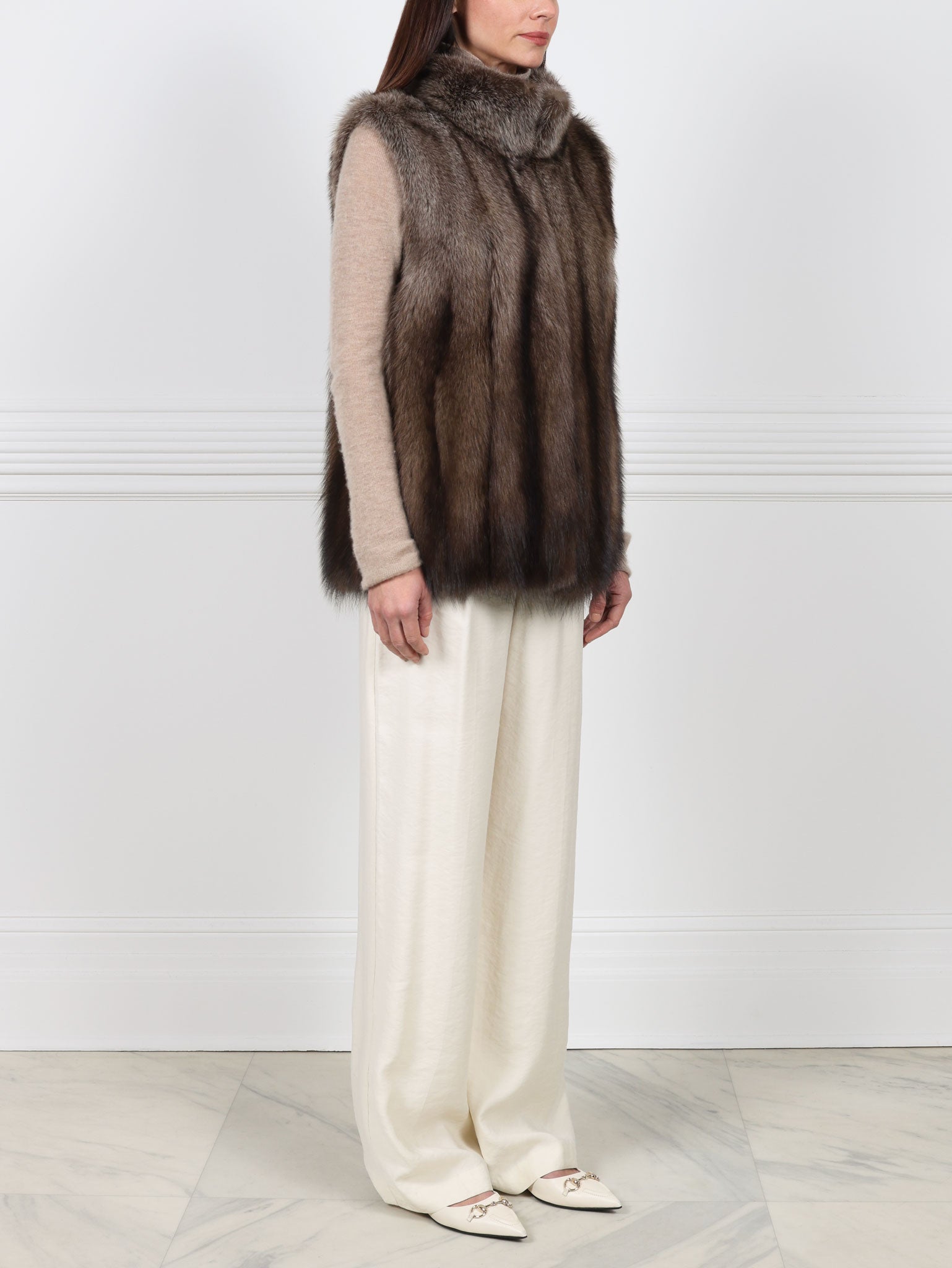Fisher Fur Vest