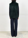 Stripped Fox Fur Vest