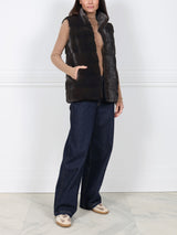 The Nina Horizontal Mink Fur Vest