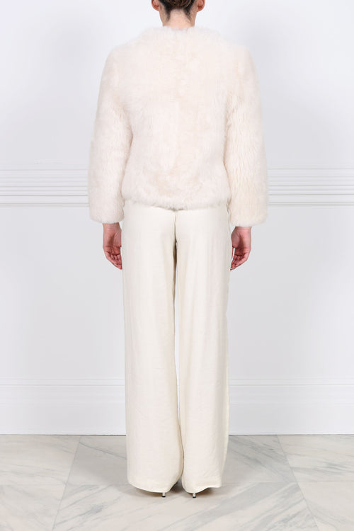 The Yulia  Toscana Shearling Jacket