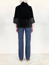 The Dover Jacket in Beaver and Nutria Fur