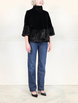 The Dover Jacket in Beaver and Nutria Fur