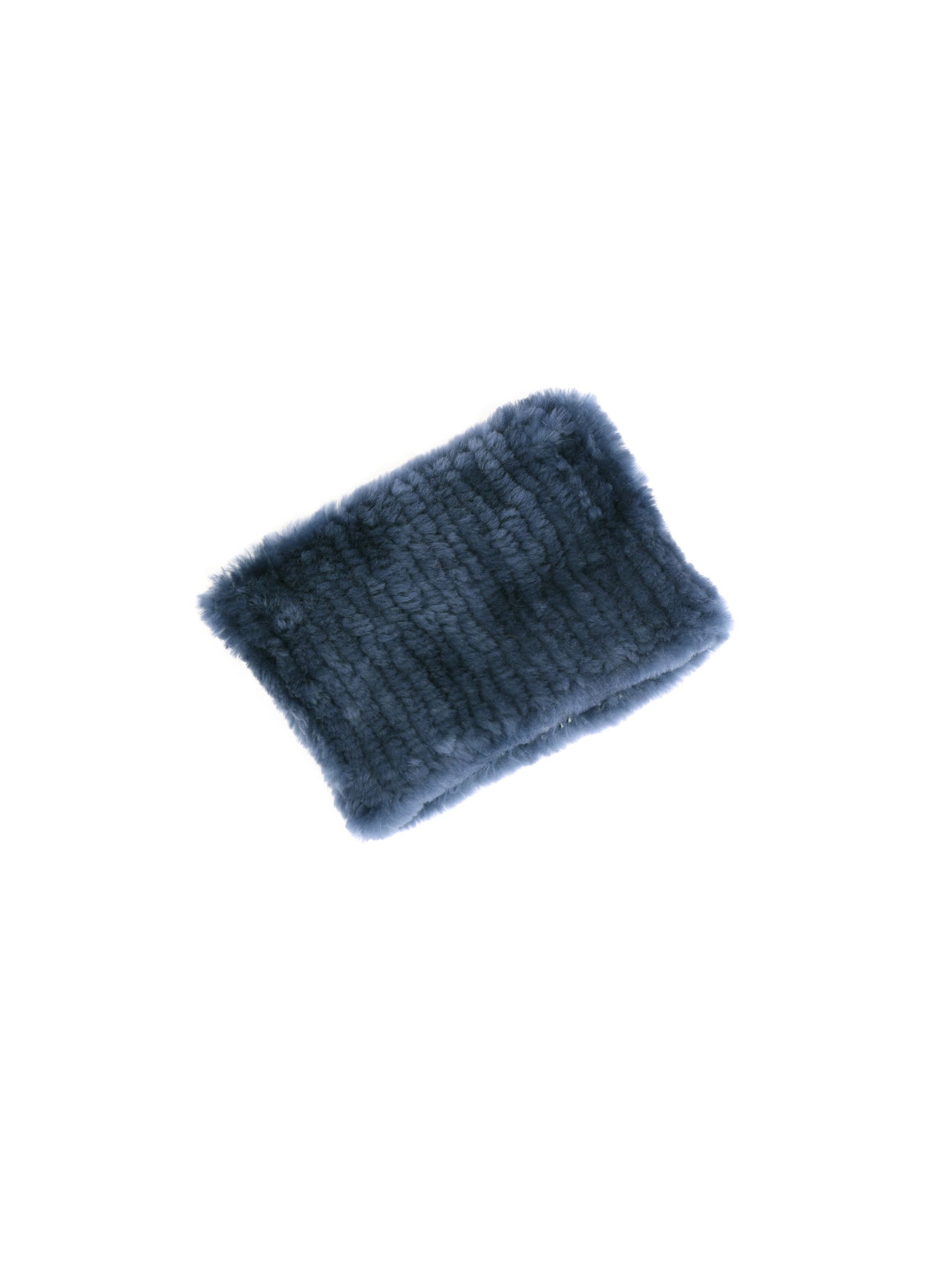 Knit Shearling Neck Ring