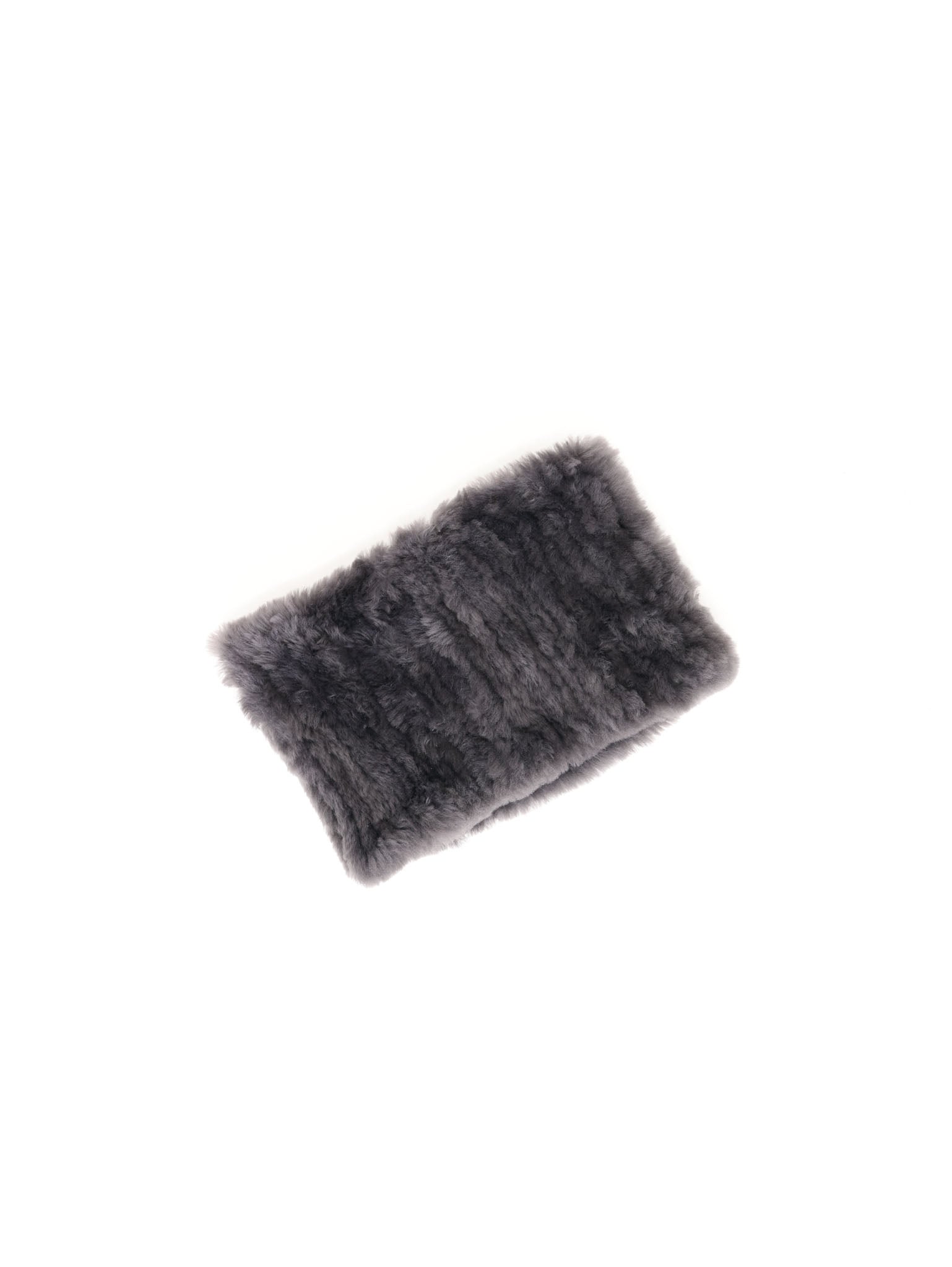 Knit Shearling Neck Ring