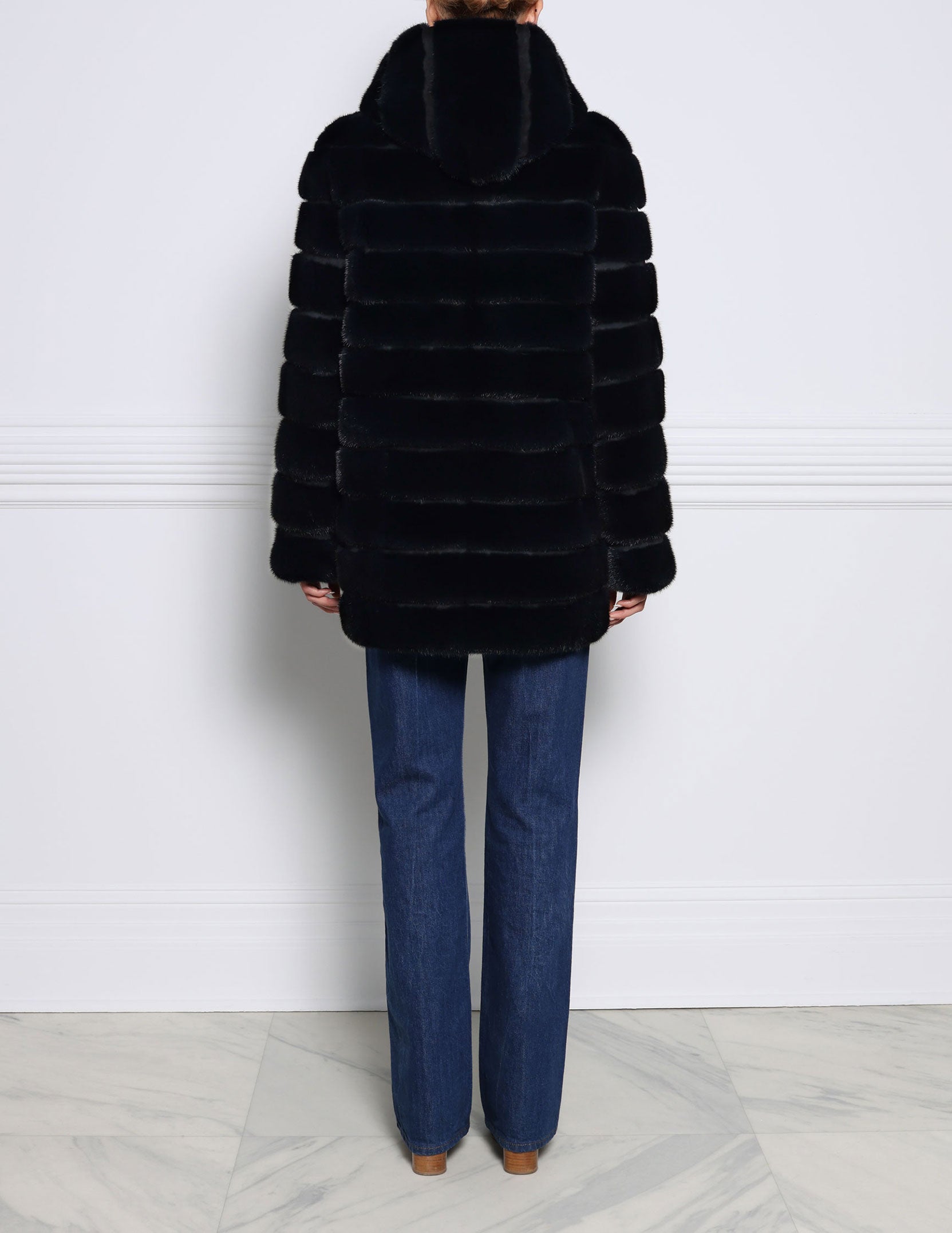The Brigid Mink Fur Coat
