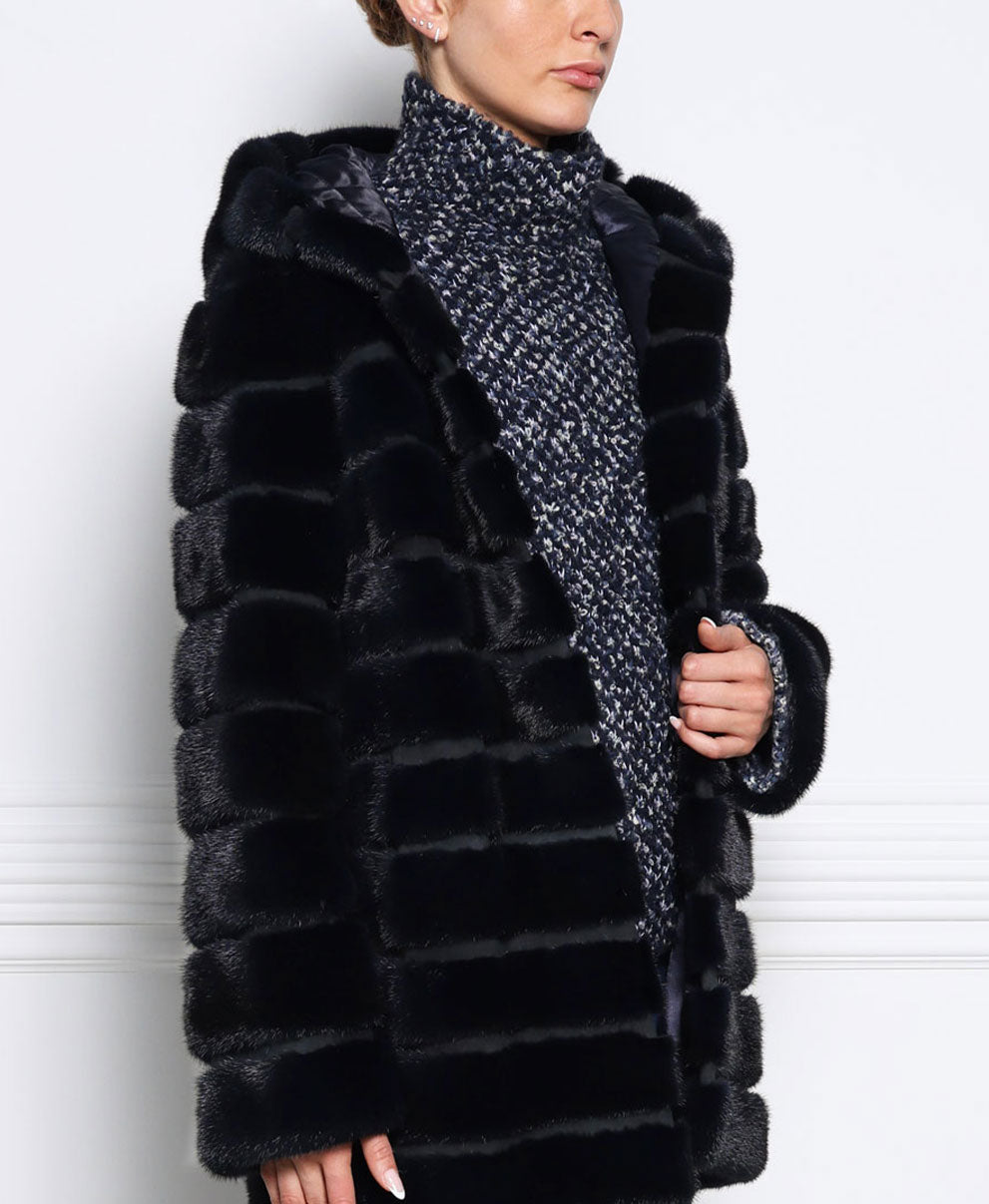 The Brigid Mink Fur Coat