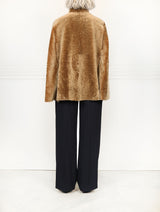 The Abigail Shearling Cape