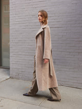 The Celine Shearling Trench Coat
