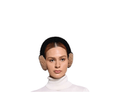 Two-Tone Shearling Wrapped Earmuffs