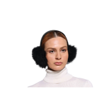 Solid Dyed Cashmere Shearling Earmuffs