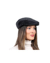 Curly Shearling Driver Hat