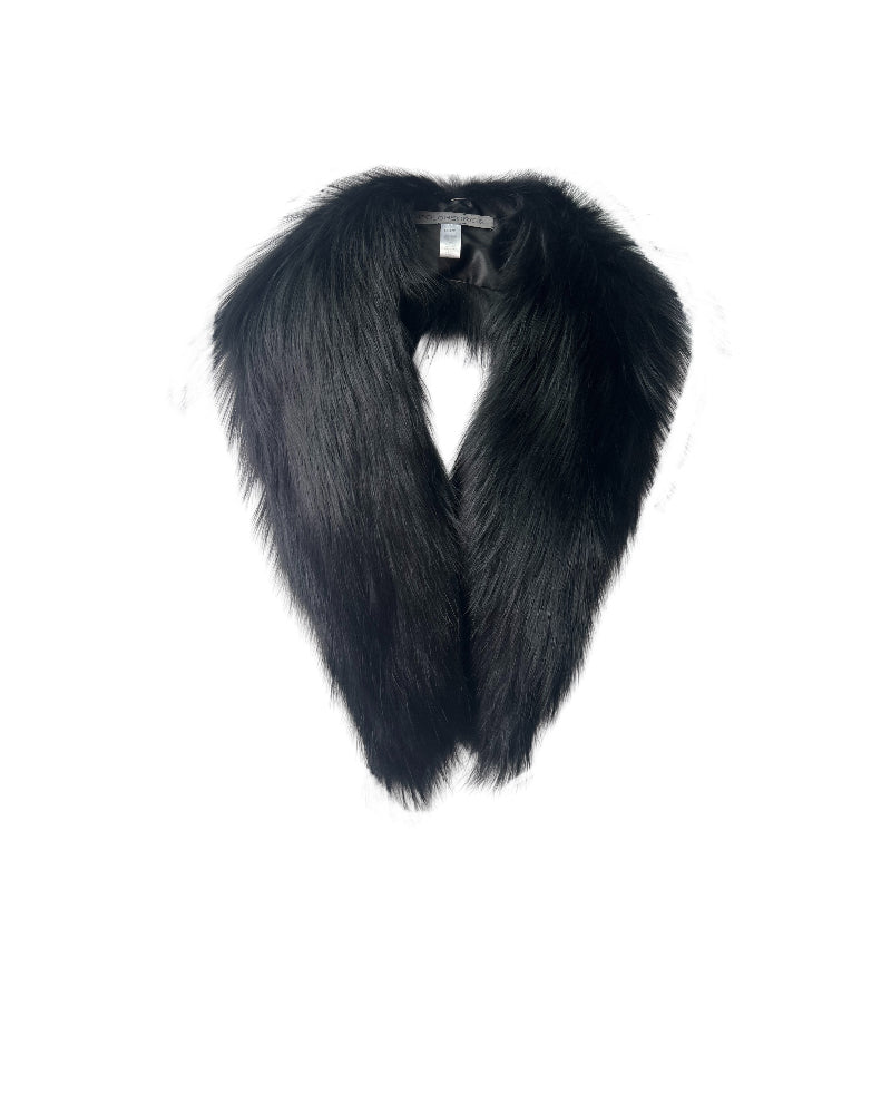Dyed Silver Fox Fur Collar