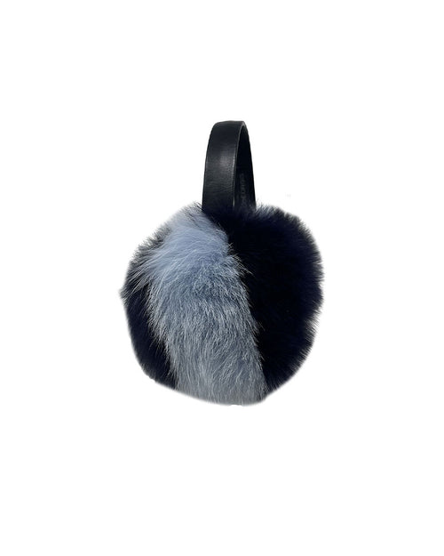 The Sonic Two-Tone Fur Earmuffs with Velvet Band