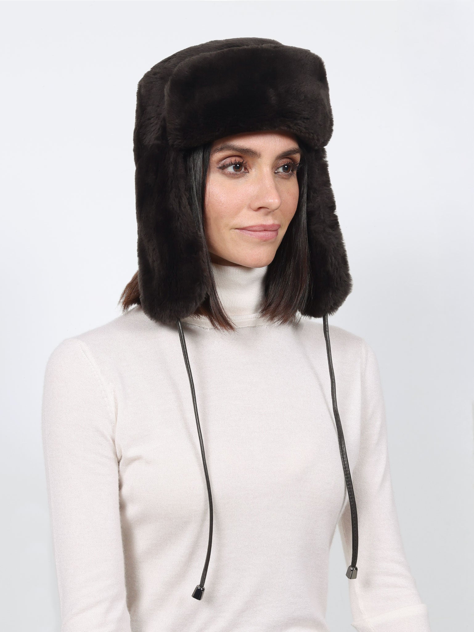 Merino Shearling Trapper Hat