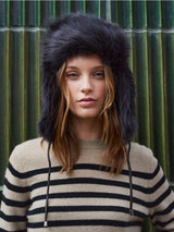 Toscana Shearling Trapper Hat