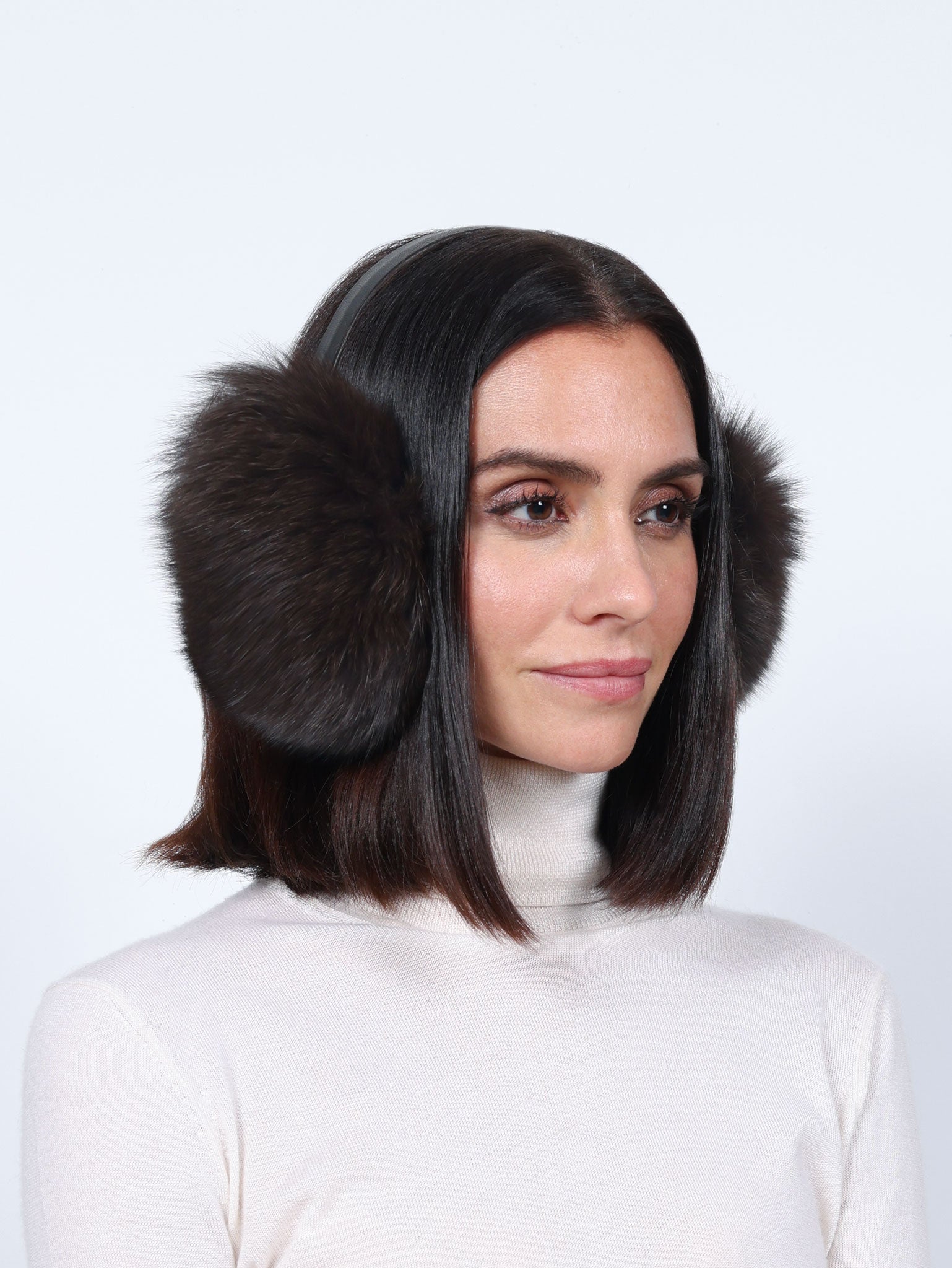 Dyed Fur Earmuffs in Assorted Colors