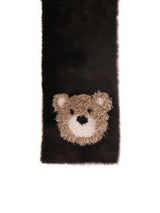 The Bear Merino Shearling Pull Through Scarf