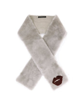The Kiss Merino Shearling Scarf
