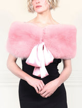 The Bow Fox Fur Stole