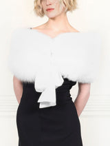 The Bow Fox Fur Stole