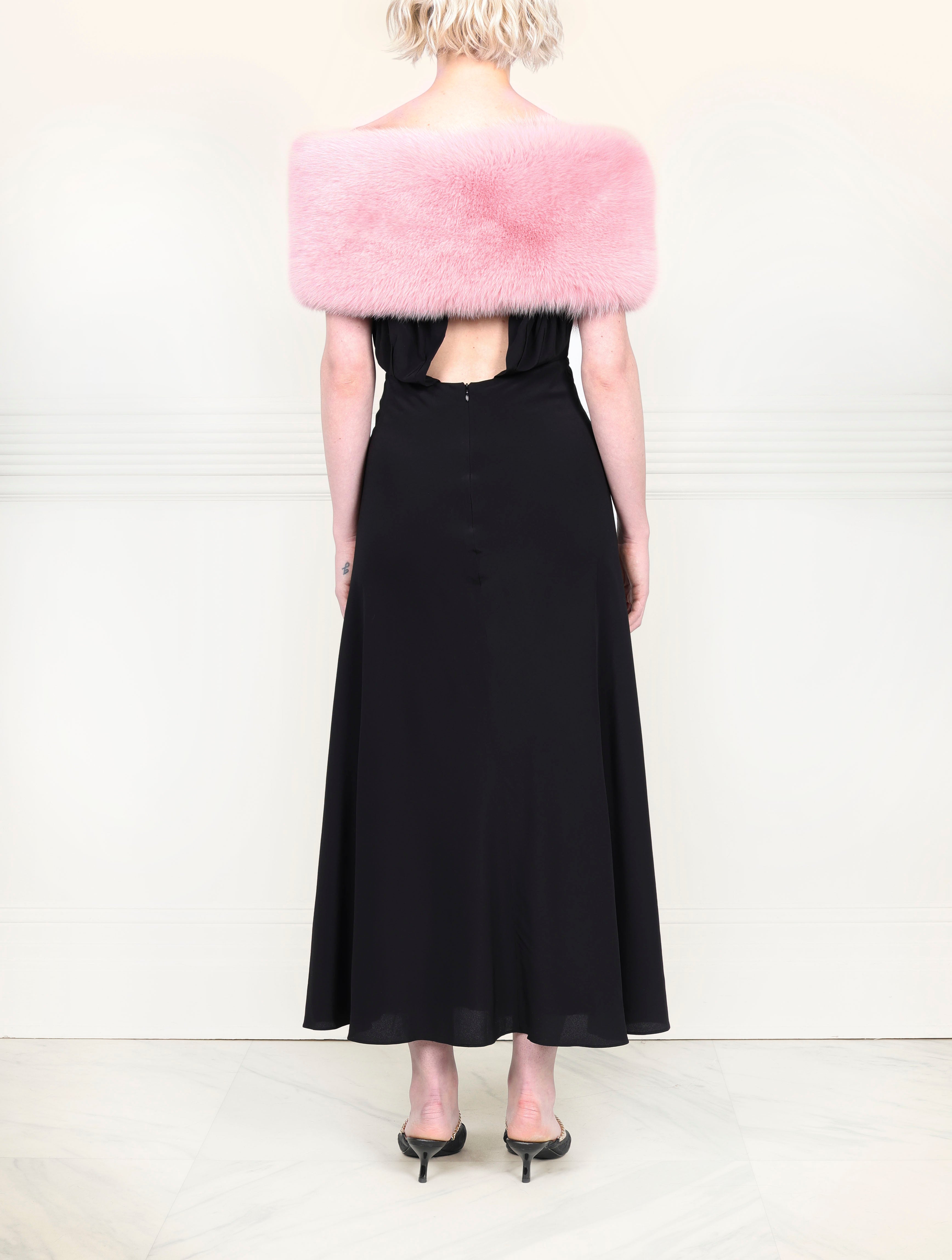 The Bow Fox Fur Stole