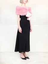 The Bow Fox Fur Stole