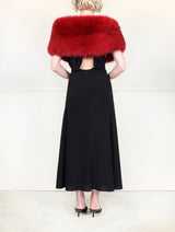 The Bow Fox Fur Stole