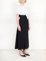 The Bow Fox Fur Stole