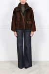 The Miles Mink Fur Reversible Jacket