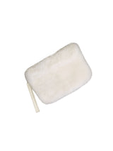Cashmere Shearling Clutch