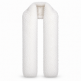 White Fox Fur Scarf