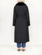 The Gloria Fur Lined Raincoat