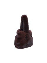 The Meow Mini Mink Fur Bag in Solid Colors