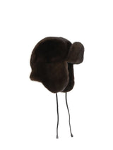 Sculpted Mink Trapper Hat