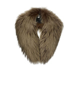 Dyed Silver Fox Fur Collar