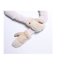 Shearling Fold Over Mittens