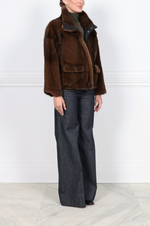 The Miles Mink Fur Reversible Jacket